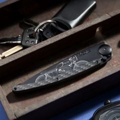 Deejo 37g, Carbon Fiber / Café Racer Çakı