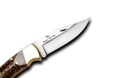 Bora 206 BG Büyük Boy Kilitli Boynuz Saplı Çakı