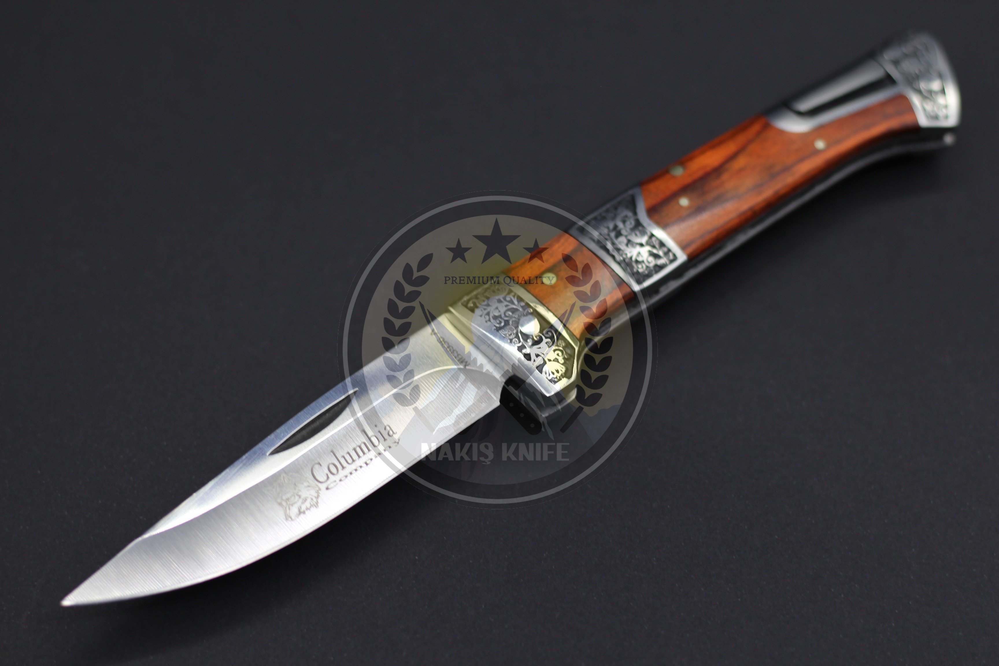 Columbia Company Sırttan Kilitli Çakı 20,5cm