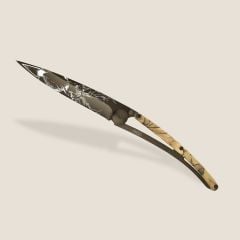 Deejo 37g, Brown Camo / Deer Çakı