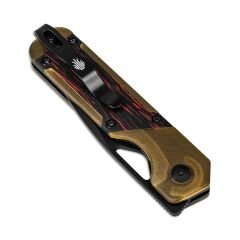 Kizer Mini Militaw® | G10 + Ultem Sap | Nitro V Çelik Çakı | V3634SA1