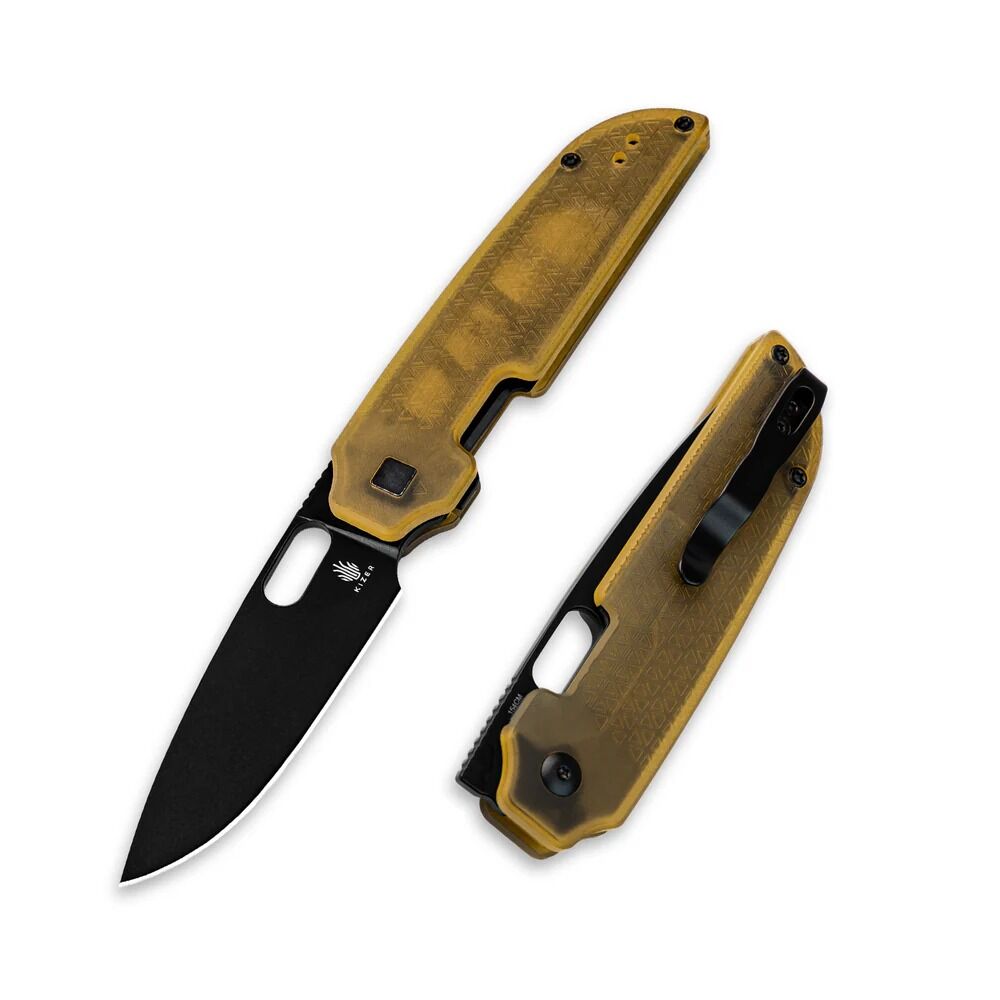 Kizer Varatas | Ultem Sap | 154CM Çelik Çakı | V3637C1