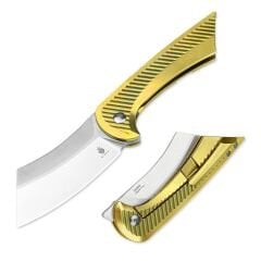 Kizer Dawn | Gold Titanyum Sap | S35VN Çelik Çakı | Ki3673A1