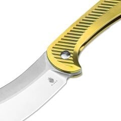 Kizer Dawn | Gold Titanyum Sap | S35VN Çelik Çakı | Ki3673A1
