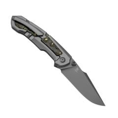 Kizer Feweed | Titanyum + Fat Karbon Sap | S90V Çelik Çakı | Ki3694A2