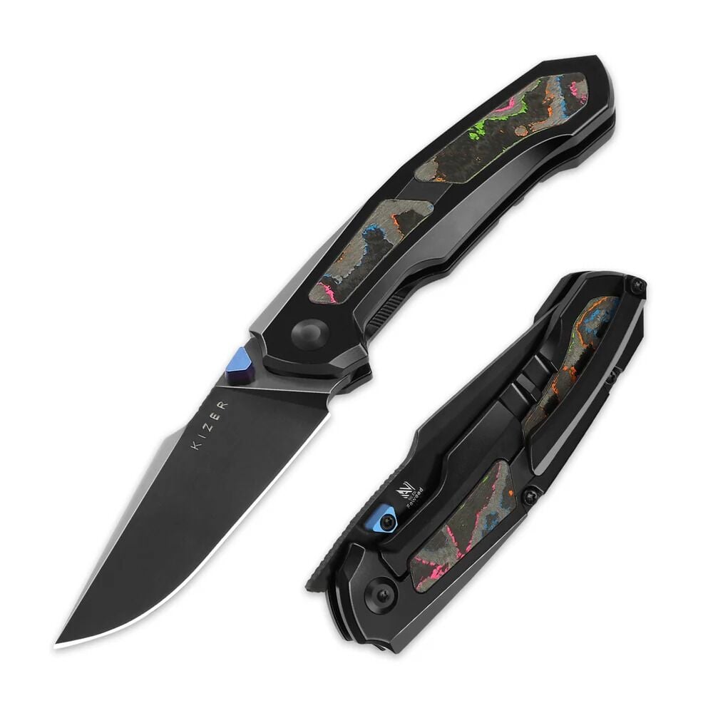 Feweed | S45VN | Titanium（Camo Carbon 80s）| Ki3694A3