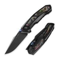 Feweed | S45VN | Titanium（Camo Carbon 80s）| Ki3694A3