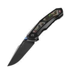 Kizer Feweed | S45VN | Titanium（Camo Carbon 80s）| KizerB™ 3694A3
