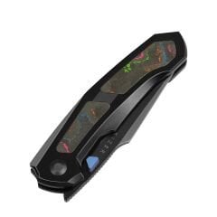 Kizer Feweed | S45VN | Titanium（Camo Carbon 80s）| KizerB™ 3694A3