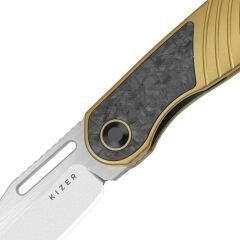 Kizer Raze | S45VN | Titanium & Carbon Fiber | KizerB™ 3720A3
