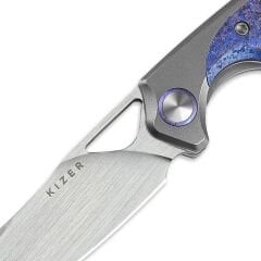 Ara | S45VN | Titanium & Purple Snowflake Titanium | Ki3729A3