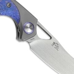 Ara | S45VN | Titanium & Purple Snowflake Titanium | Ki3729A3