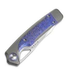 Ara | S45VN | Titanium & Purple Snowflake Titanium | Ki3729A3