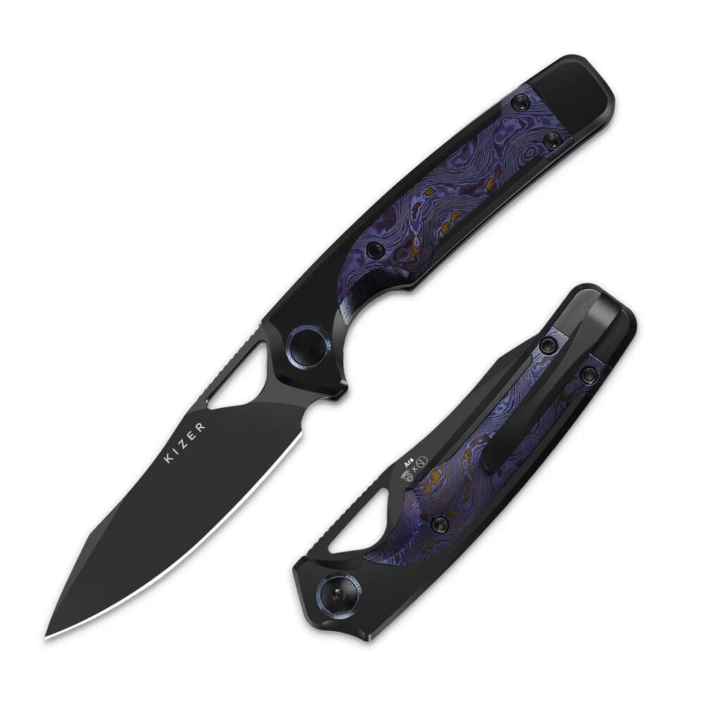 Ara | CPM CruWear | Titanium & Timascus | Ki3729A4