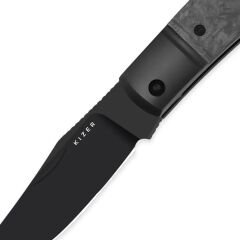 Kizer Trestle | S45VN | Titanium & Carbon Fiber | KizerB™ 3761A1