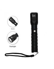 ŞARJLI PİLLİ ZOOMLU EL FENERİ WATTON WT-087