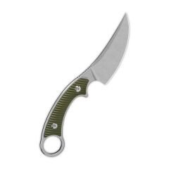 QSP Viper | OD Yeşil G10 Sap | 10Cr15MoV Çelik Bıçak | QS166-B1
