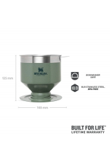 Stanley Classic Brew Pour Over Paslanmaz Çelik Kahve Demleyici