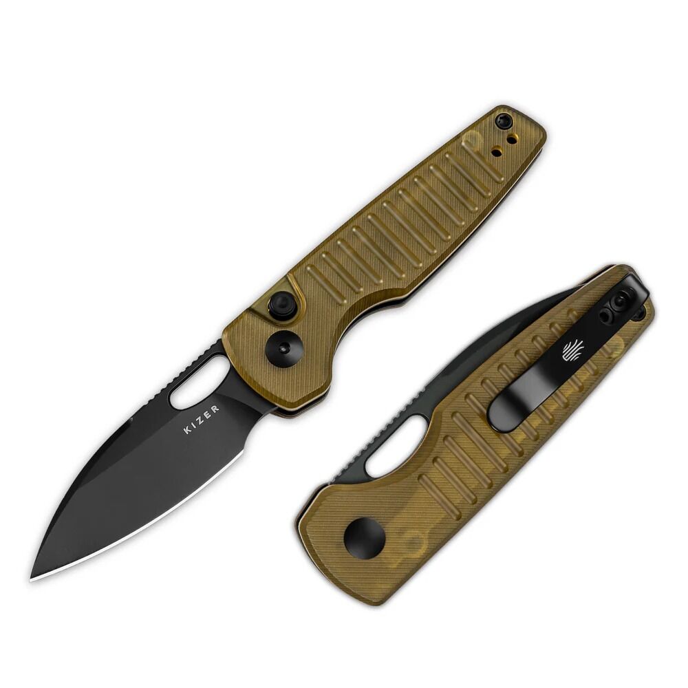 Kizer Parakeet | Ultem Sap | Nitro V Çelik Mini Çakı | V2706A1