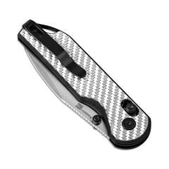 Kizer Assassin | G10 +  Karbon Fiber Sap | Nitro V Çelik Çakı | V3549A3