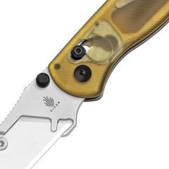 Kizer Drop Bear® Utility | Clutch Lock™ | Uti BEAR 1 | SK5 & 50Cr15MoV | PEI | KizerV™ 3619JA4
