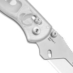 Kizer Drop Bear® Utility | Clutch Lock™ | Uti BEAR 1 | SK5 & 50Cr15MoV | Acrylic | KizerV™ 3619JA5